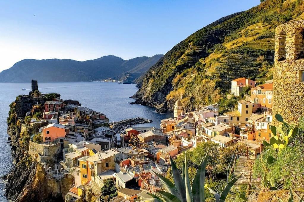 Maison De Village Avec Piscine Au-Dessus Des Cinque Terre Madonna del Trezzo المظهر الخارجي الصورة