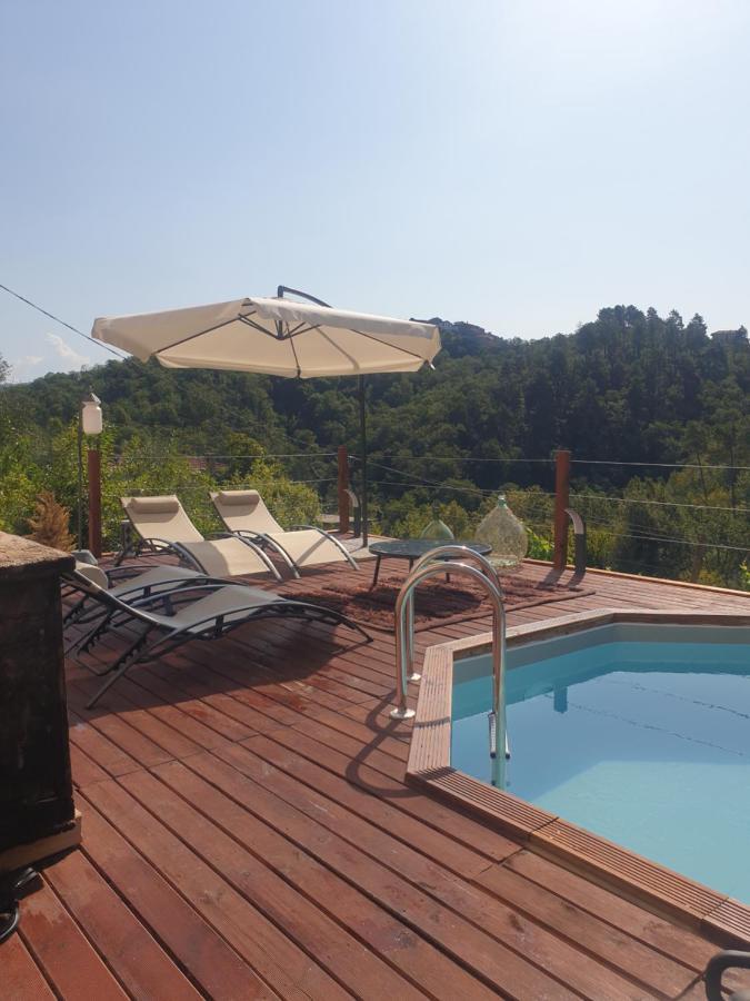 Maison De Village Avec Piscine Au-Dessus Des Cinque Terre Madonna del Trezzo المظهر الخارجي الصورة
